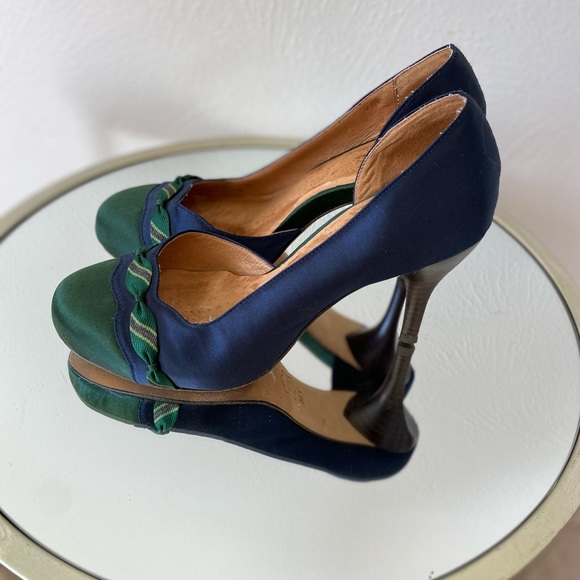 Anthropologie Lucky Penny heels. Size 7M. - Picture 4 of 9